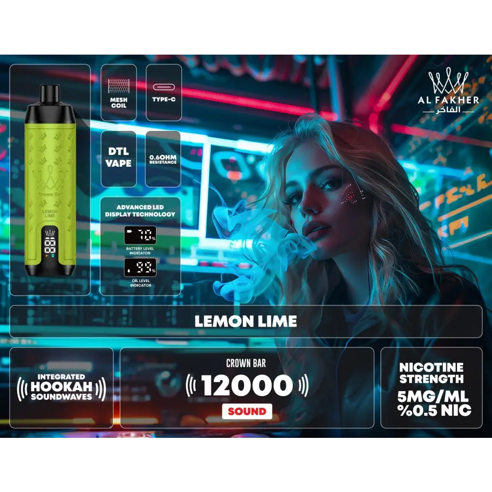 al-fakher-12000-puffs-integrated-hookah-sound-wave-disposable-lemon-991 al-fakher-12000-puffs-integrated-hookah-sound-wave-disposable-lemon-991