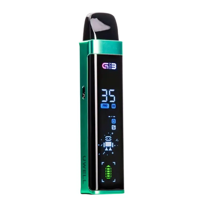 uwell-caliburn-g3-pro-pod-system-emerald-green uwell-caliburn-g3-pro-pod-system-emerald-green