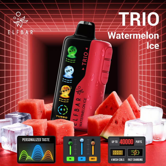 Elf Bar Trio Series 40K Puffs Disposable Vape