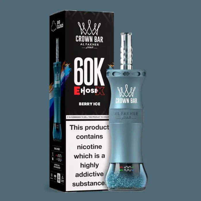 al-fakher-e-hose-x-crown-bar-60000-puffs-disposable-vape-berry-ice-113 al-fakher-e-hose-x-crown-bar-60000-puffs-disposable-vape-berry-ice-113