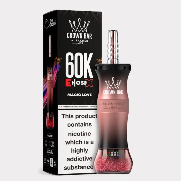al-fakher-e-hose-x-crown-bar-60000-puffs-disposable-vape-magic-love-130 al-fakher-e-hose-x-crown-bar-60000-puffs-disposable-vape-magic-love-130