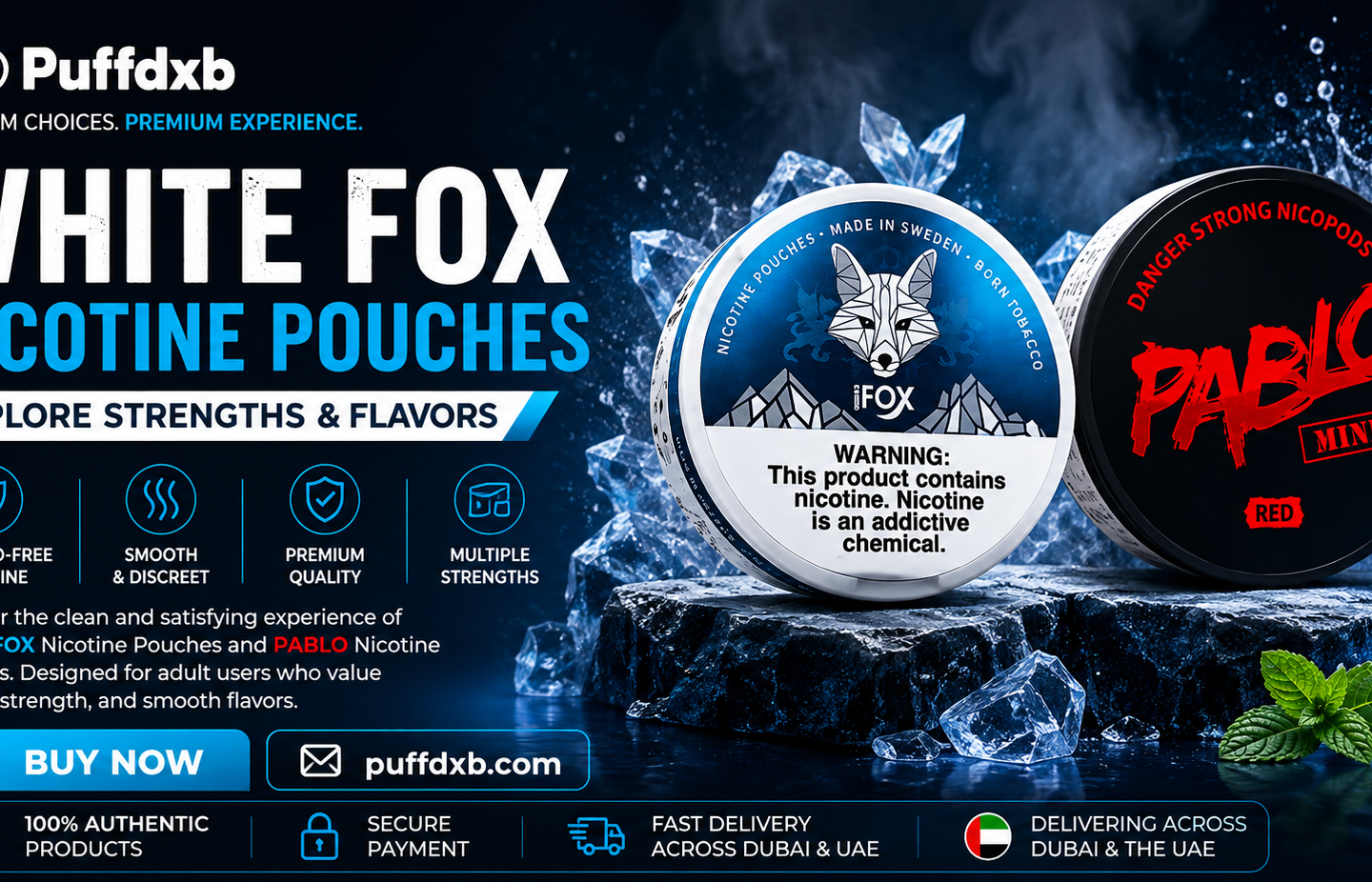 White FOX Nicotine Pouches